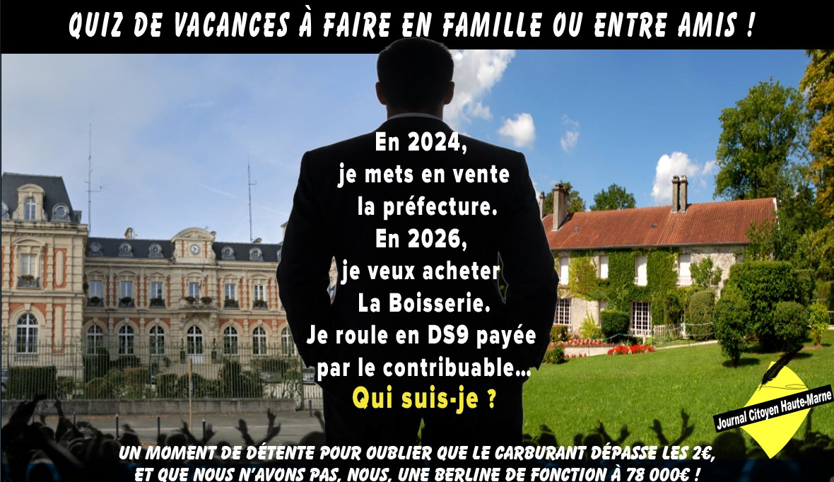 De la préfecture sur Le Bon Coin à La Boisserie : deux ans de grand écart politique