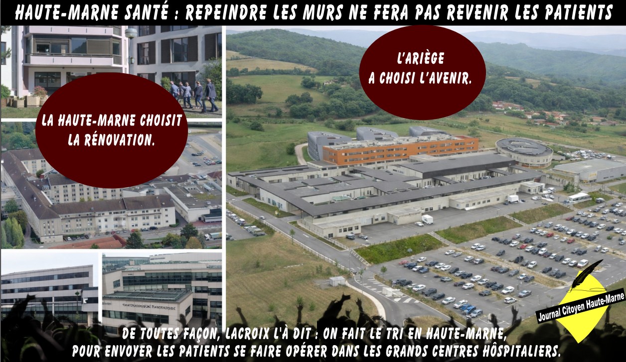 Haute‑Marne : quatre hôpitaux, un territoire en crise et l’idée qui dérange
