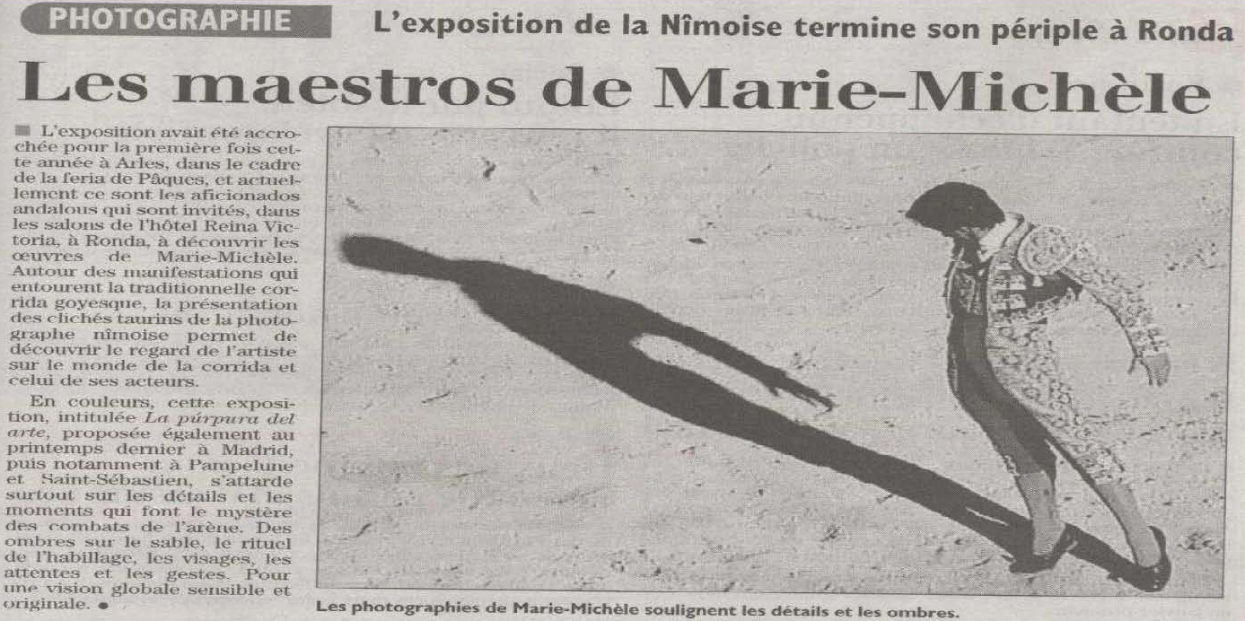 19 midi libre l exposition de la nimoise termine son periple a ronda sept 2004