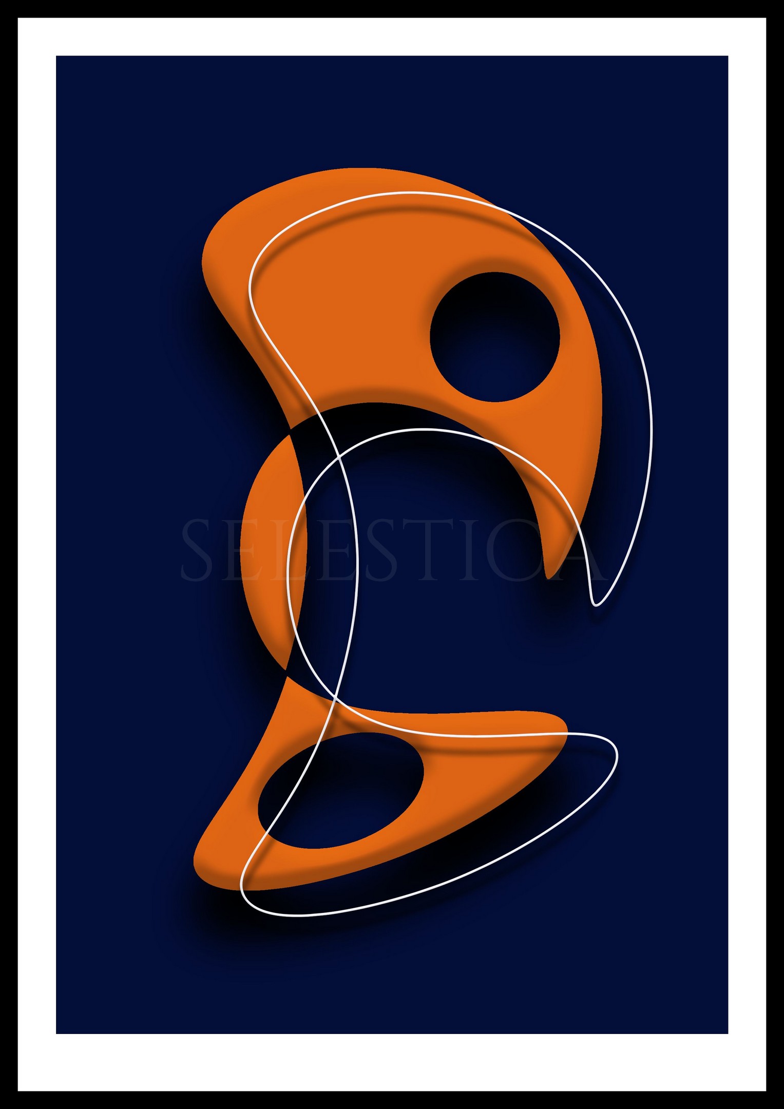 Artling Neo : créature conceptuelle numérique au design moderne. Art digital Selestica par David Vereecken.
