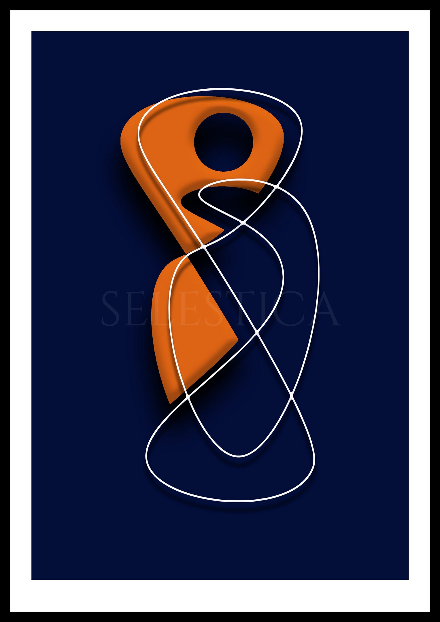 Artling Helix : sculpture numérique de la collection Selestica. Un design organique et futuriste signé David Vereecken.
