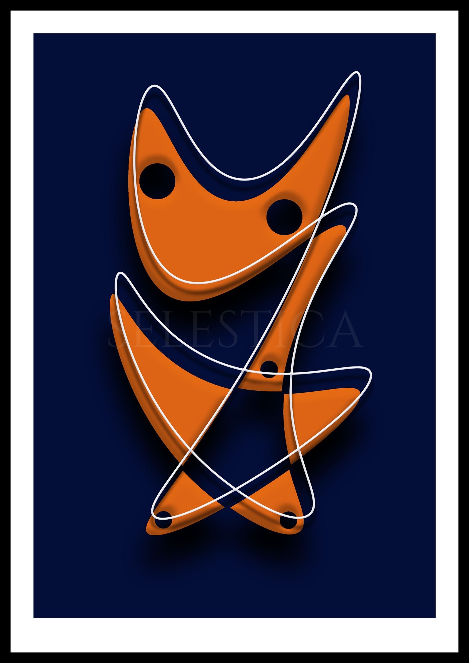 Artling Nyx : créature mystérieuse de l'art numérique Selestica. Sculpture digitale réalisé
e par David Vereecken.