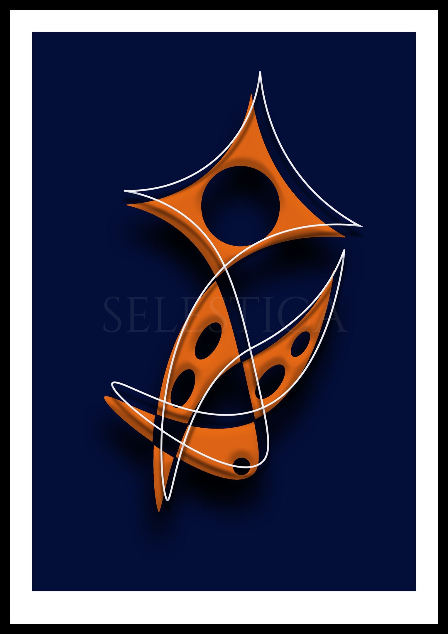 Artling Eleri : personnage d'art numérique aux détails vibrants. Design digital Selestica par David Vereecken.
