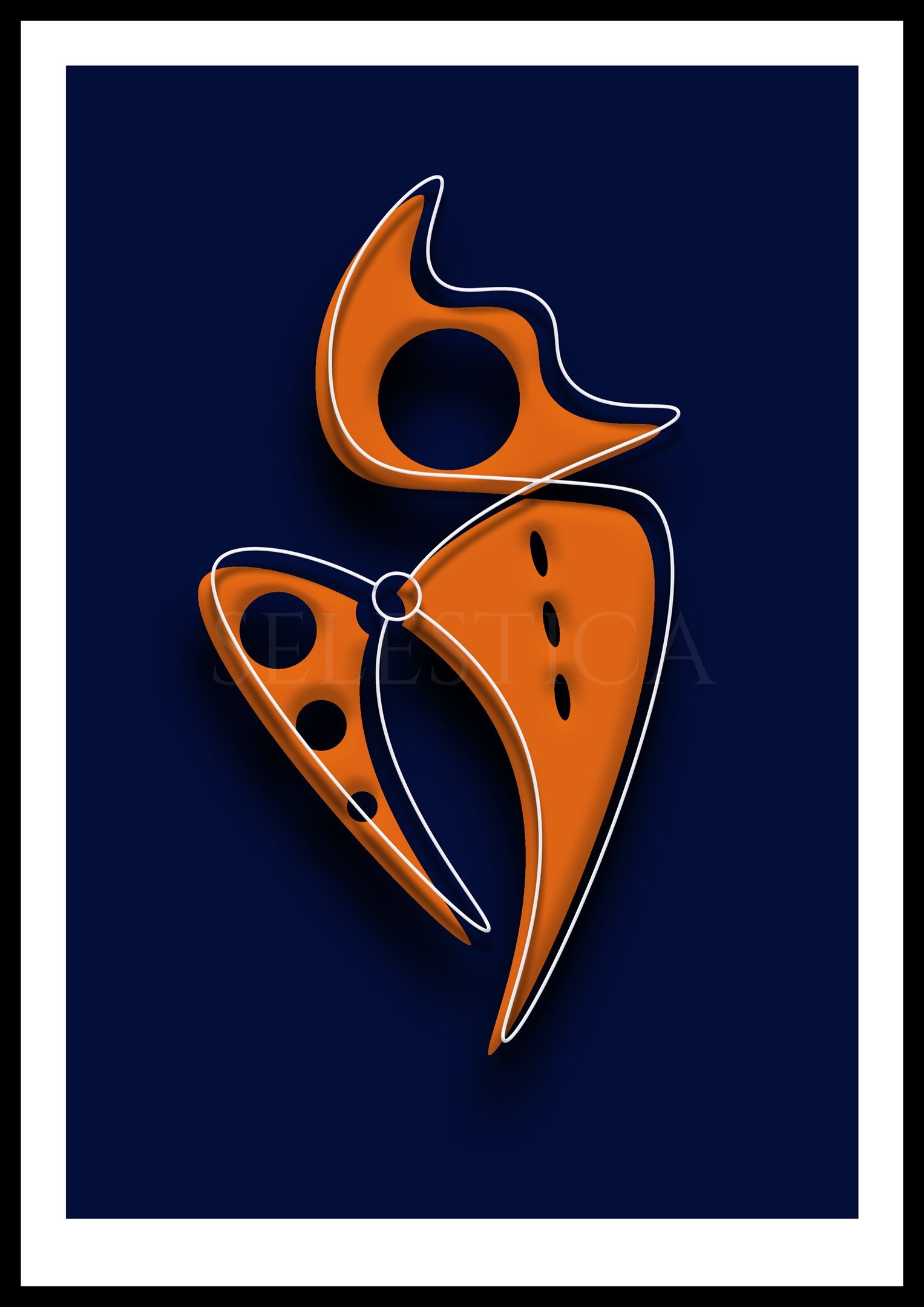 Artling Darren : créature numérique originale issue de la série Selestica. Art digital par David Vereecken.
