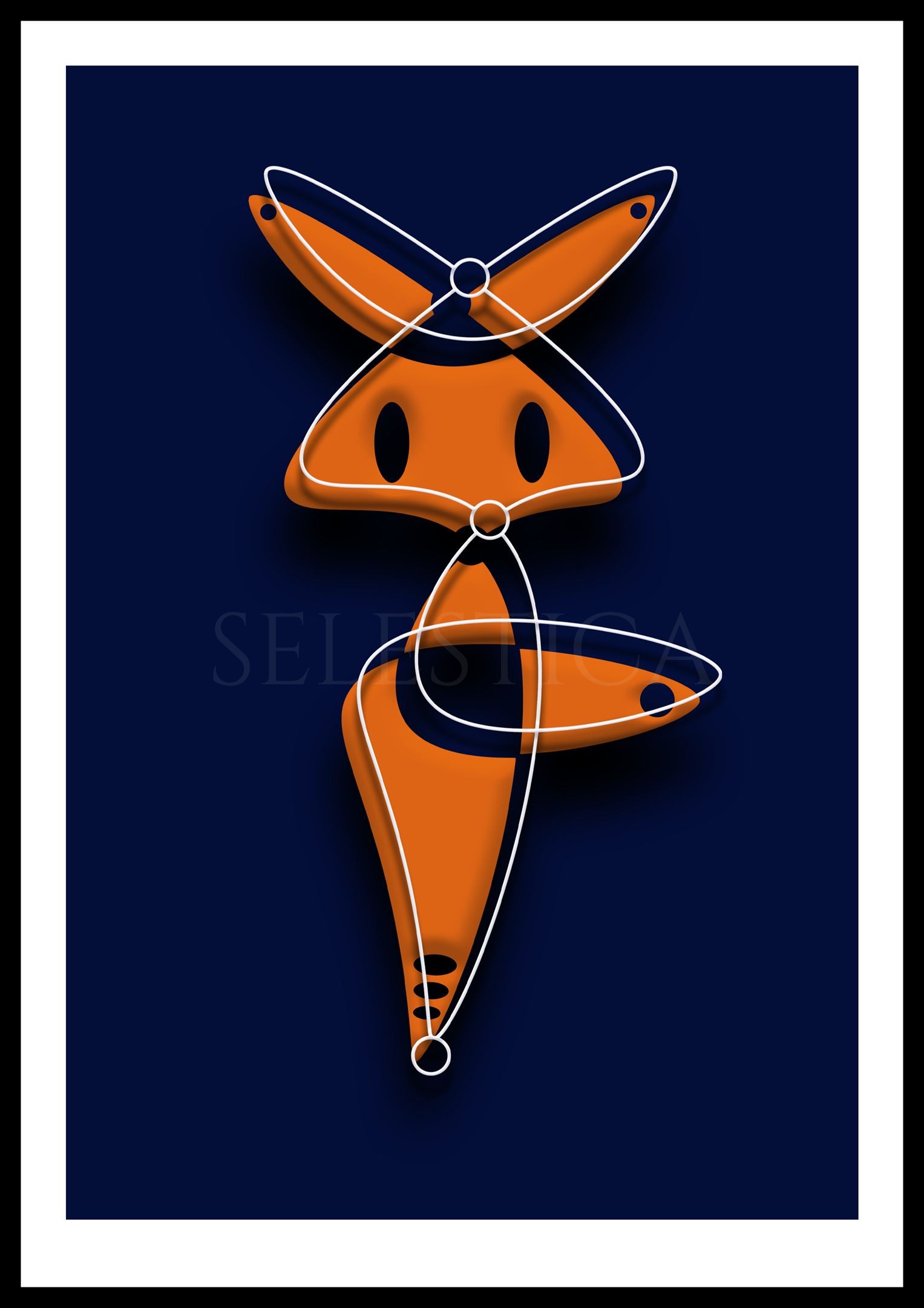 Artling Kimly : création numérique aux formes douces et harmonieuses. Univers Selestica par David Vereecken.
