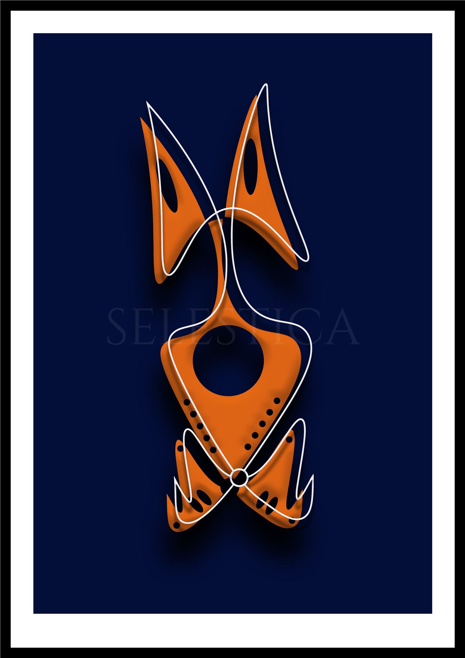 Artling Antorn : création numérique unique et sculpturale. Collection d'art digital Selestica par David Vereecken.
