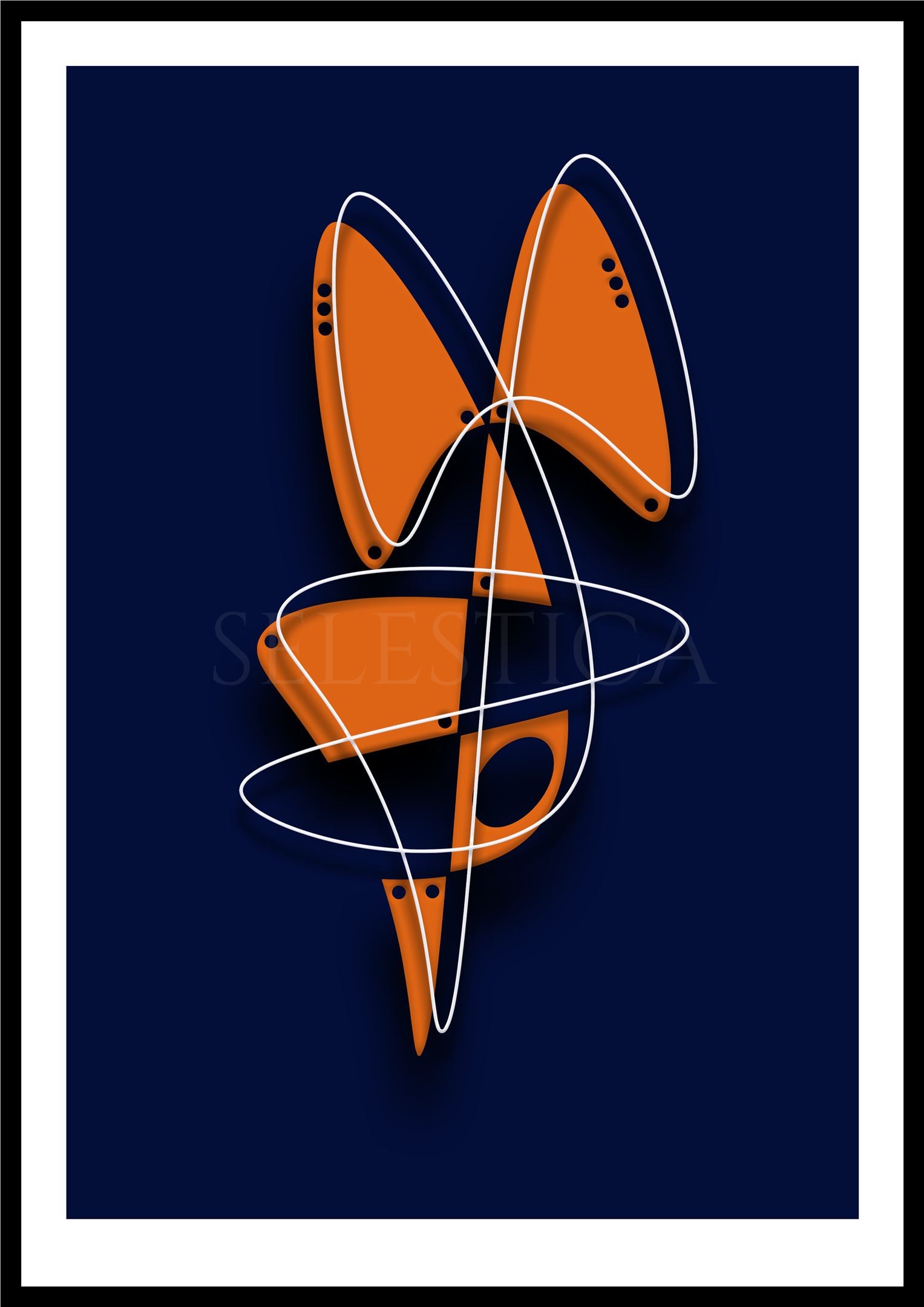 Artling Lylah : composition numérique contemporaine aux détails subtils. Univers Selestica par David Vereecken.

