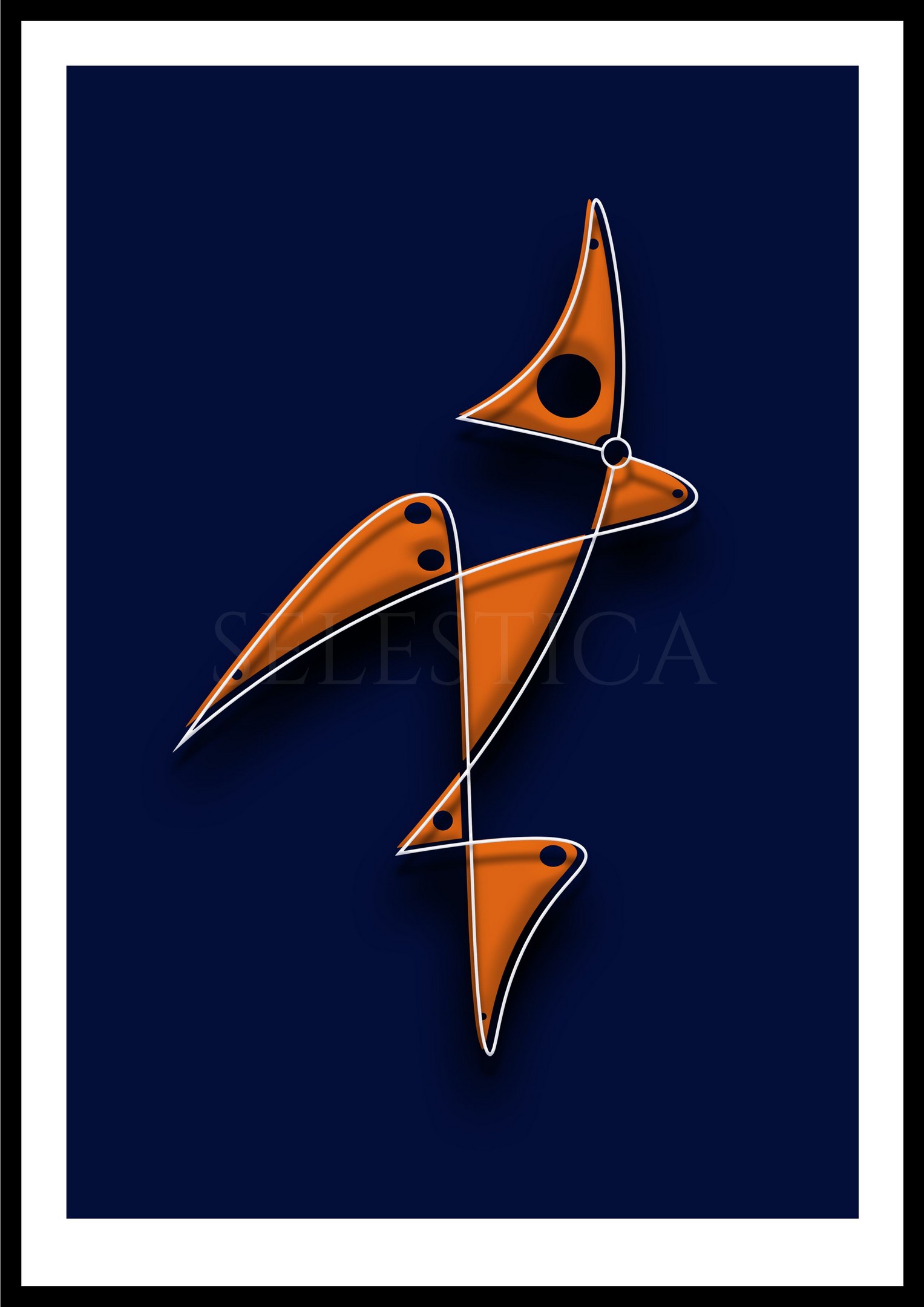 Artling Zelyx : la créature finale de la série. Concept art numérique original de l'univers Selestica par David Vereecken.
