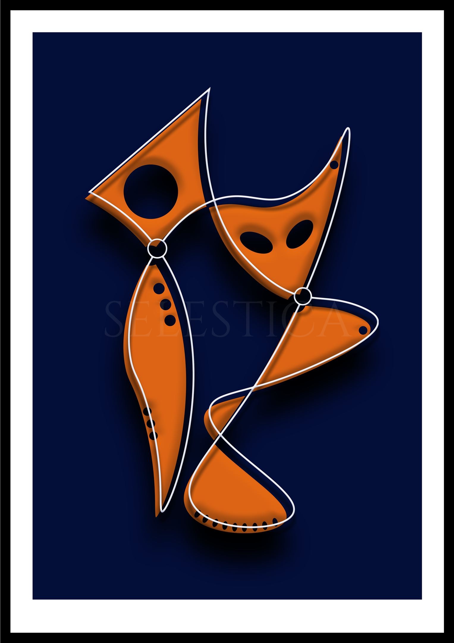 Duo d'Artlings Eliath et Xelya : une composition numérique mettant en scène deux créatures de l'univers Selestica.
