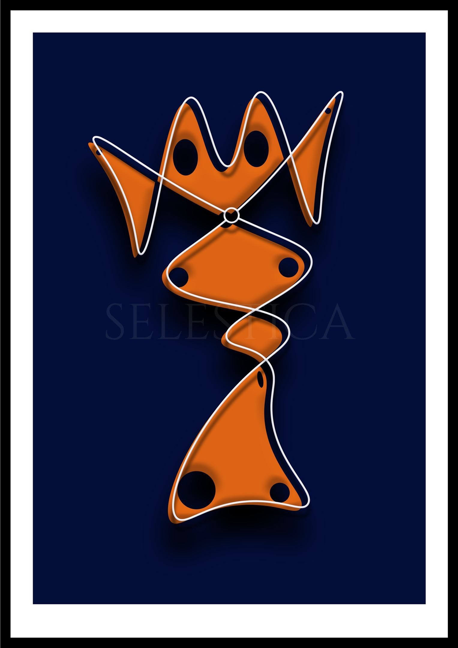 Artling Zarina : personnage numérique imaginaire et raffiné. Design original de l'univers Selestica.
