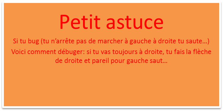 Blablaland petite astuce