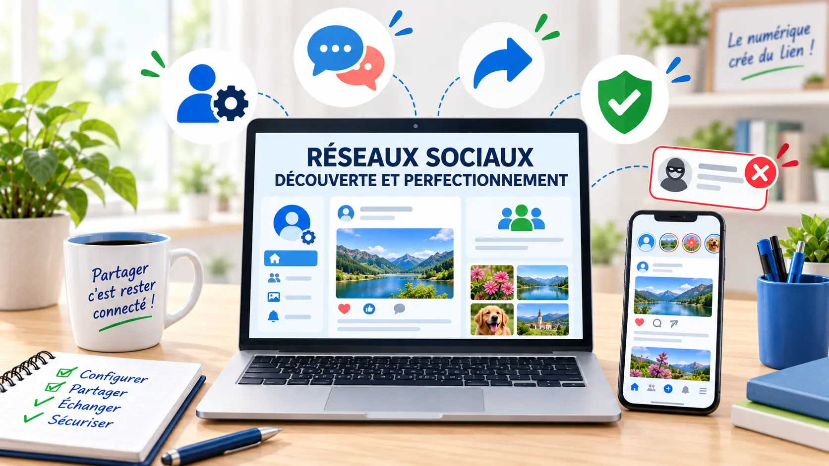 Réseaux sociaux