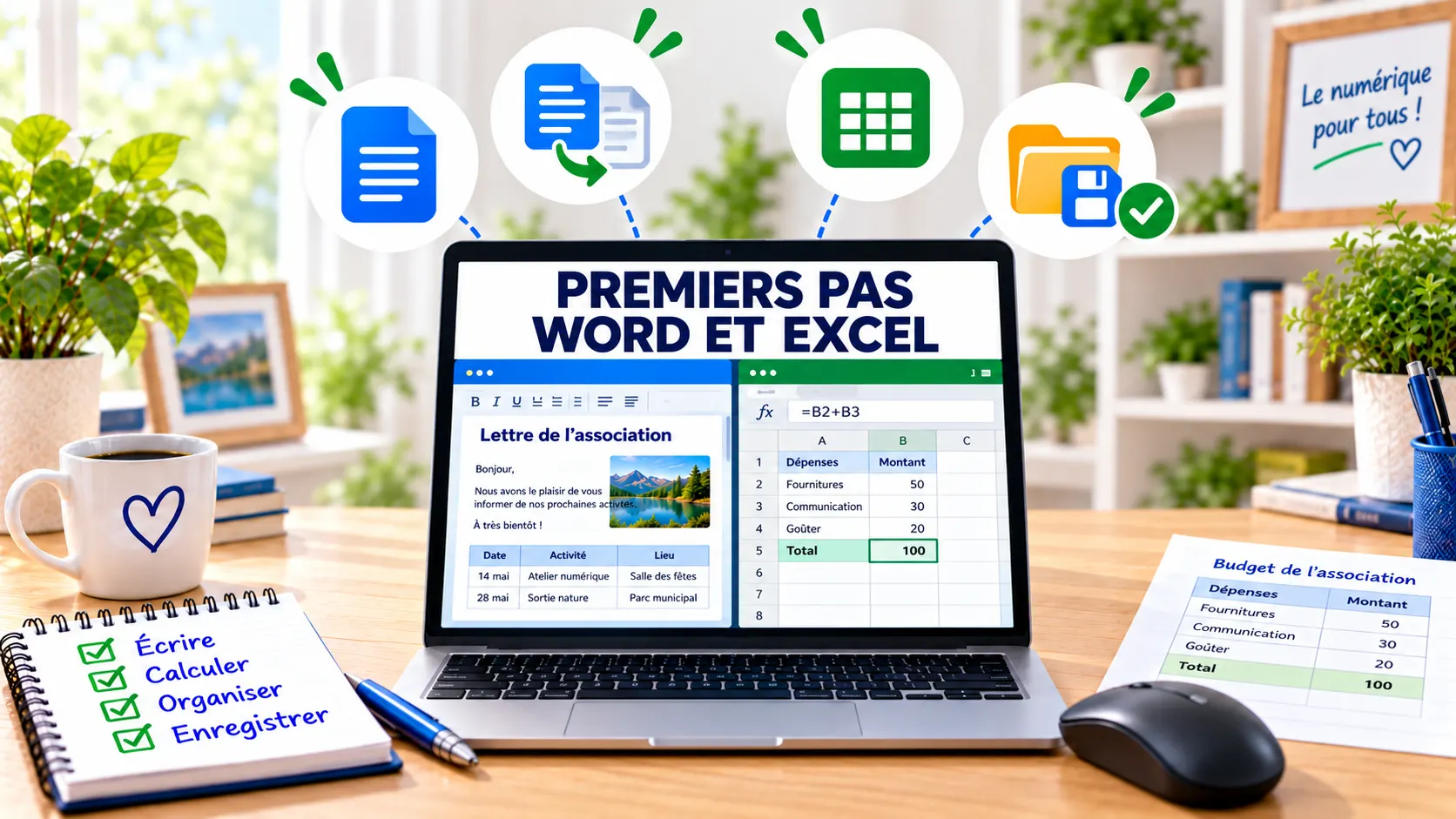 Premiers pas Word et Excel