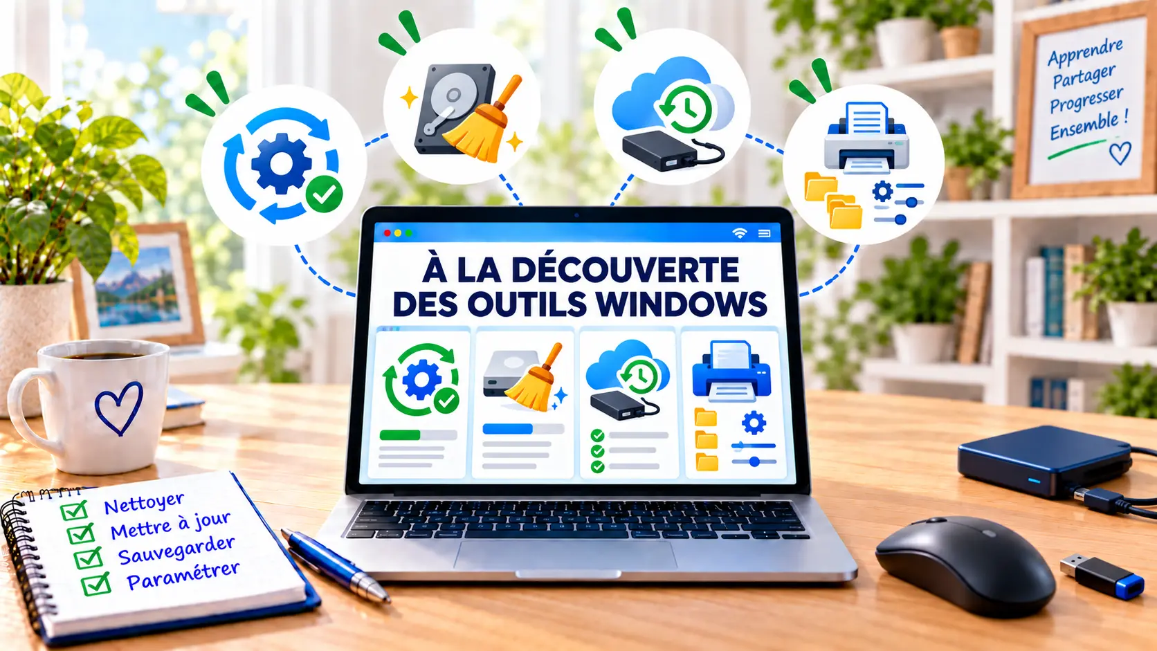 À la découverte des outils Windows