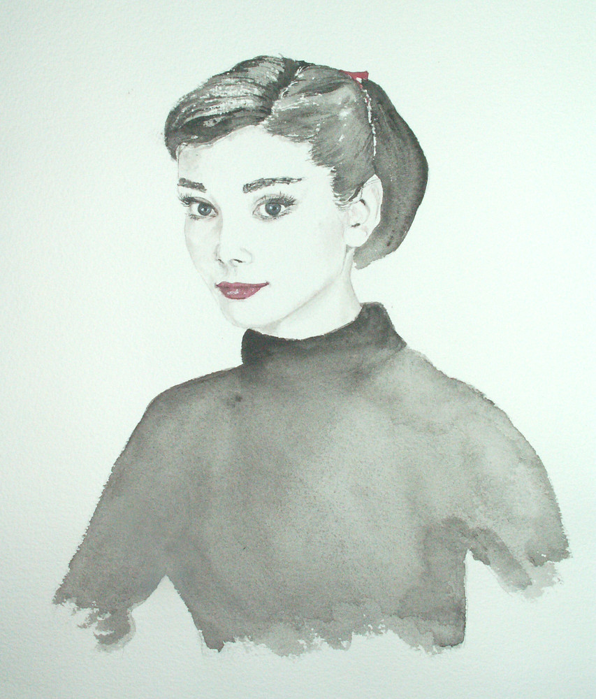 069 audrey hepburn ruban