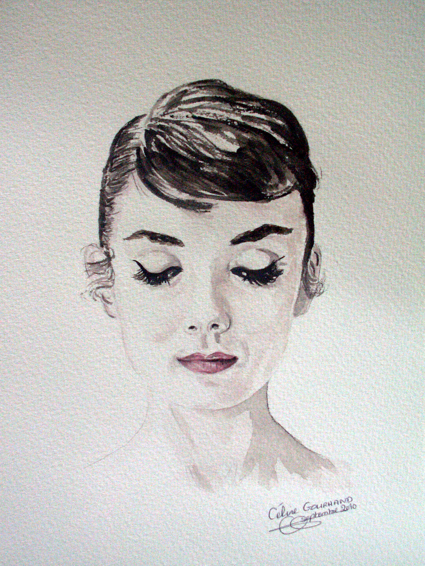 092 audrey hepburn regard baisse