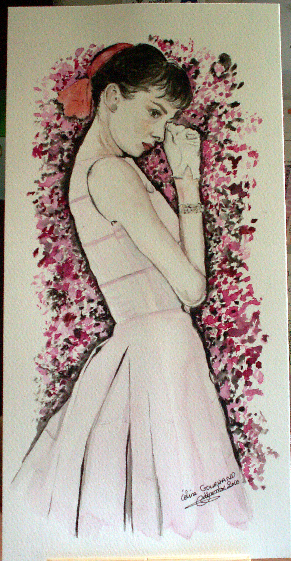 098 audrey hepburn rose