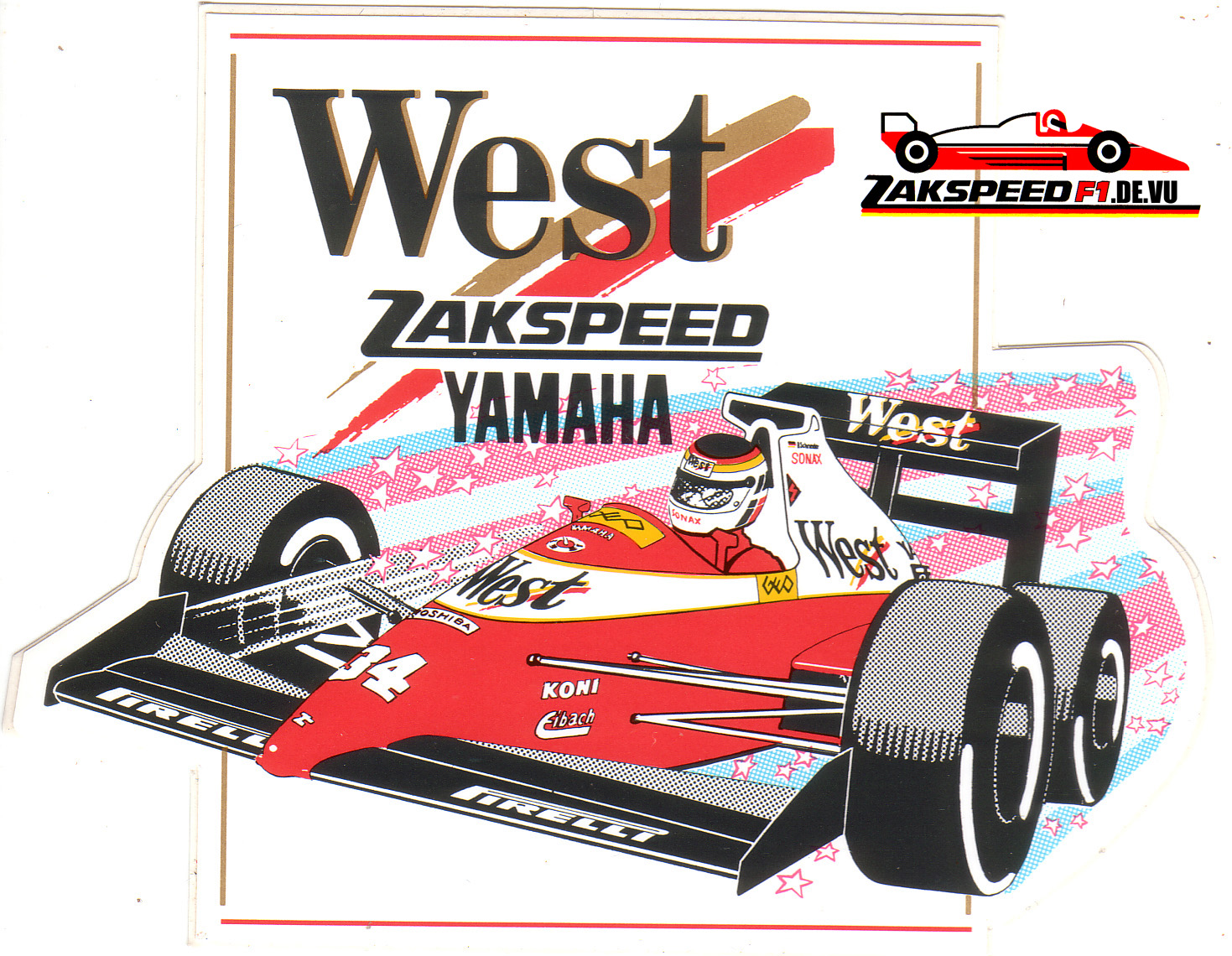 West zakspeed yamaha schneider