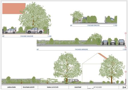 Reamenagement d un jardin et refection du parking 1 2