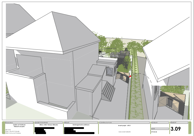 Reamenagement partiel a 4