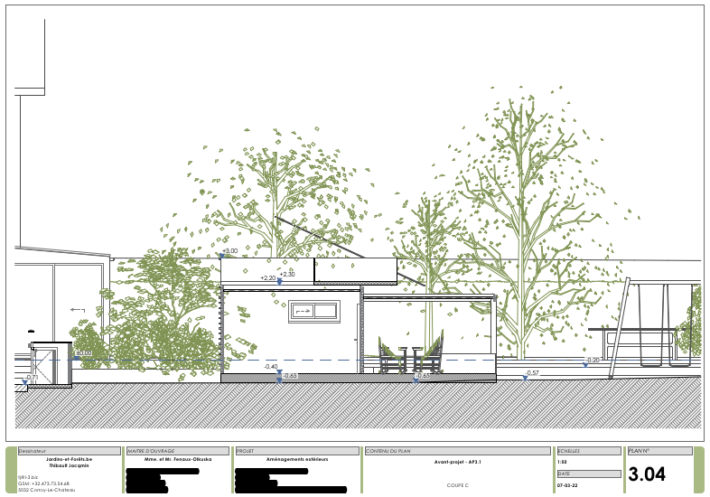 Reamenagement partiel a 2