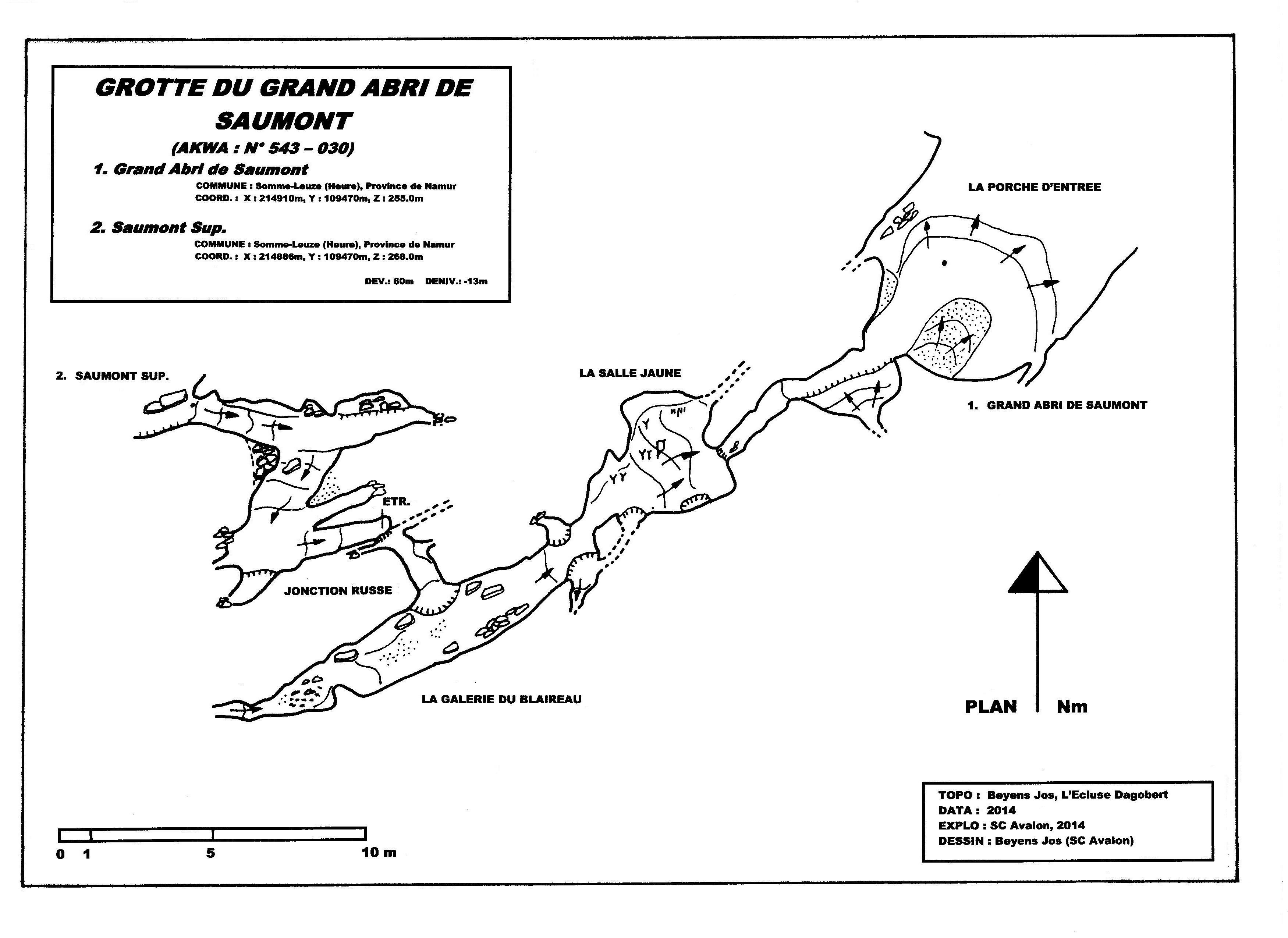 Grotte de Saumont 1 Heure 