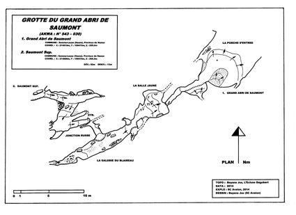 Grotte de Saumont 1 Heure 