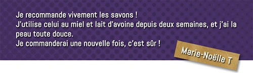 Avis savonnerie kolibri marie noellet mob