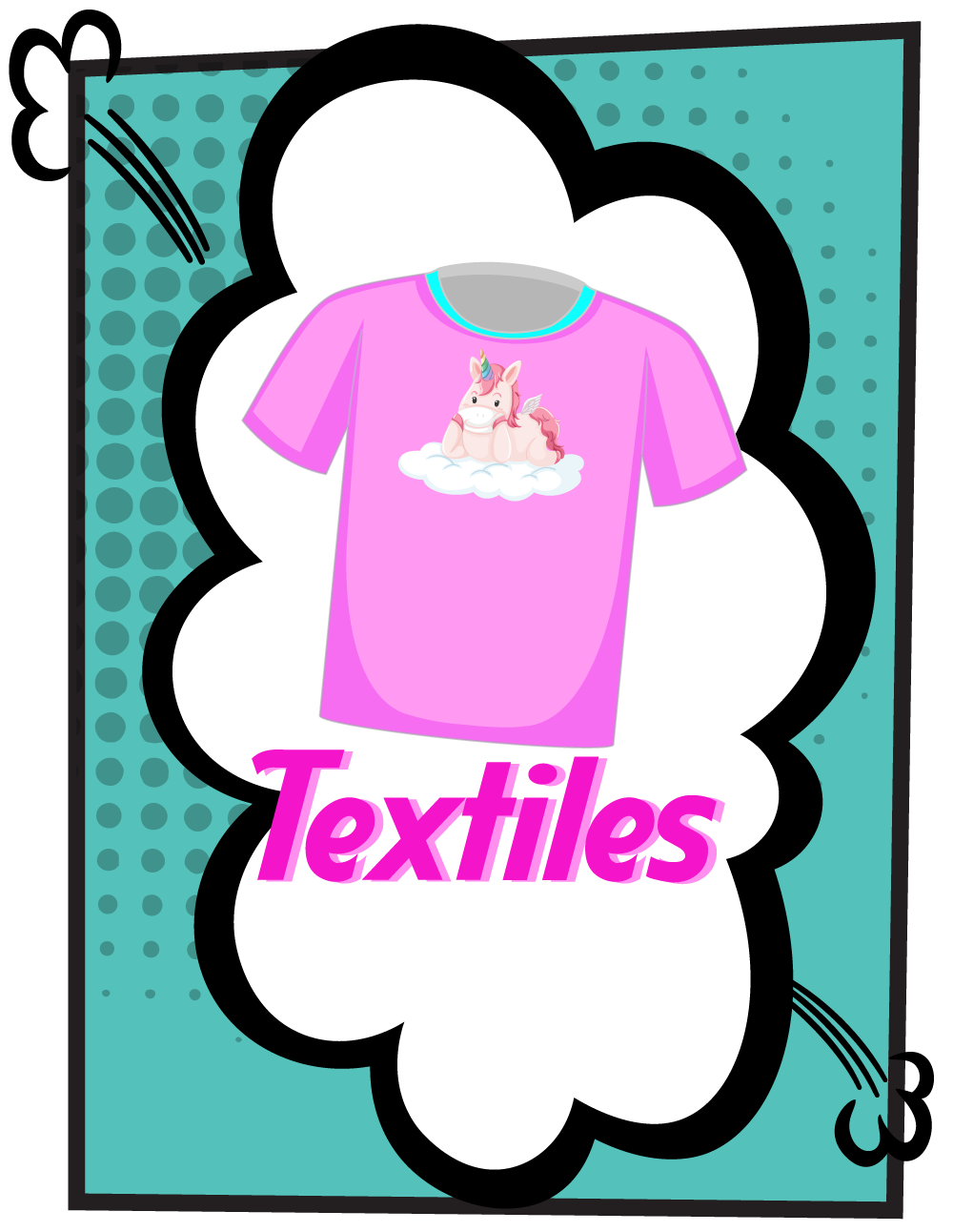 Retrouvez nos différentes propositions textiles MDC.