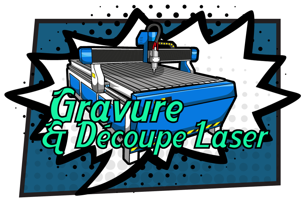 Retrouvez nos différentes posibilitées de gravure et découpe au laser MDC.
