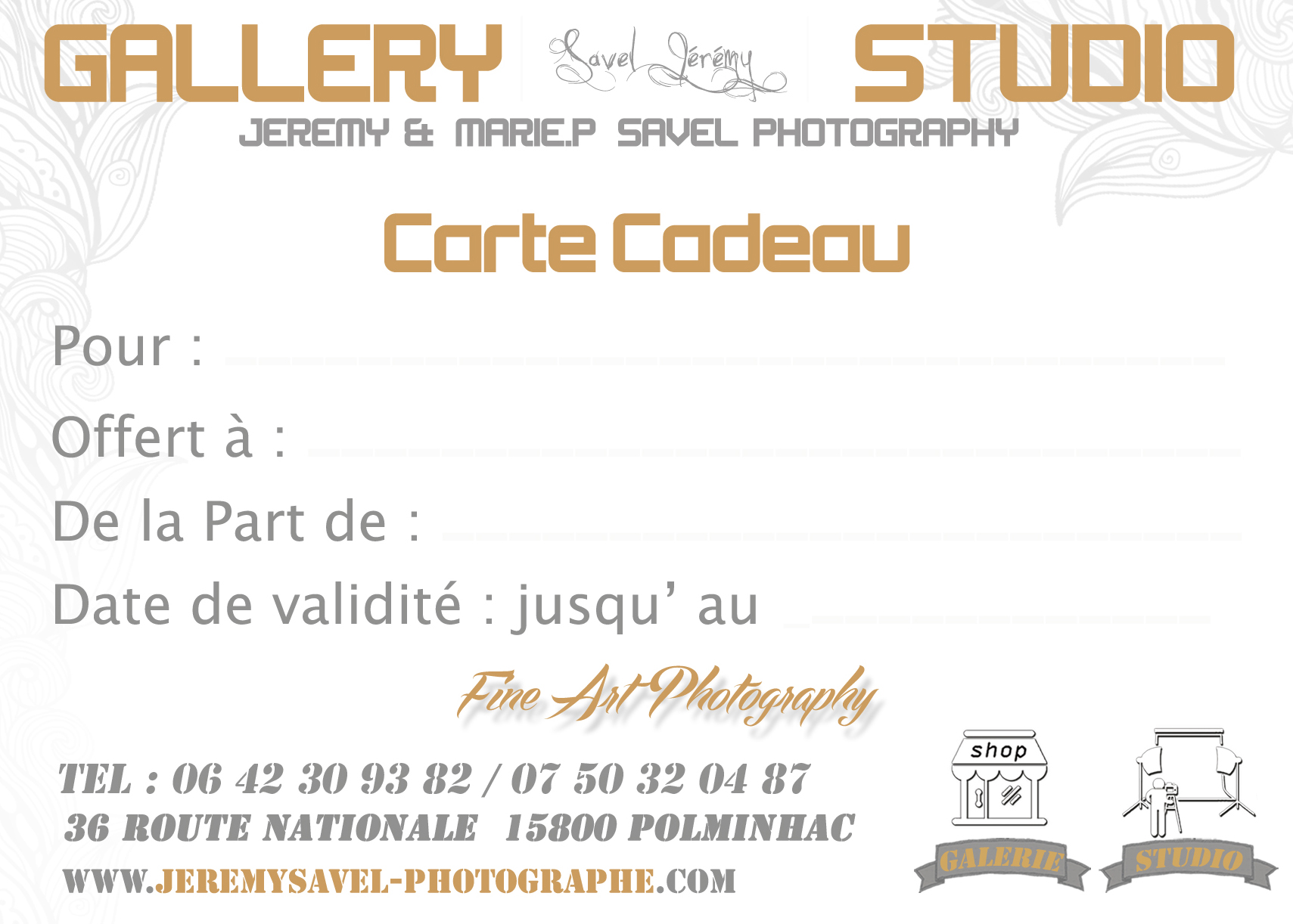 CANTAL 15 CARTE CADEAUX