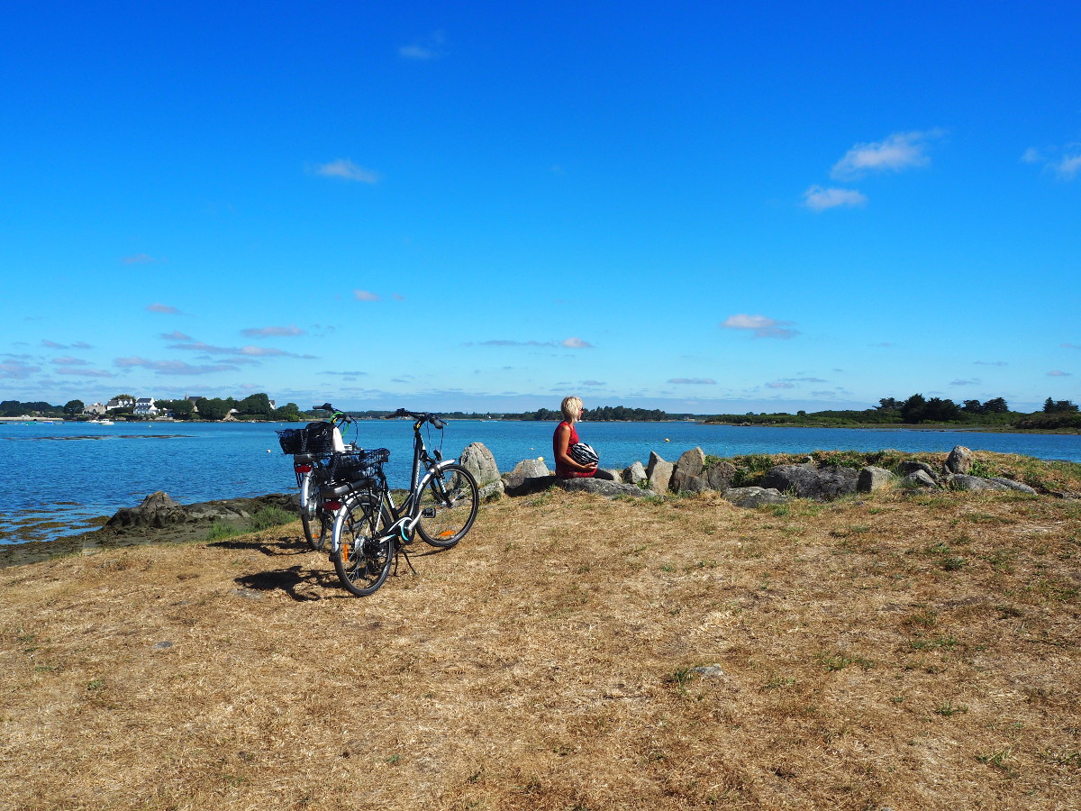 Balade sentier riviere etel 56 morbihan bretagne sud location les velos de la ria belz