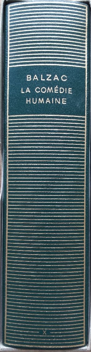 Volume 42 de Balzac dans la Bibliothèque de la Pléiade.