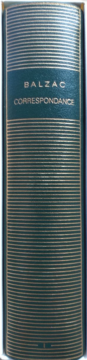 Volume 528 de Balzac dans la Bibliothèque de la Pléiade.