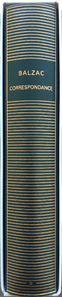 Volume 575 de Balzac dans la Bibliothèque de la Pléiade.
