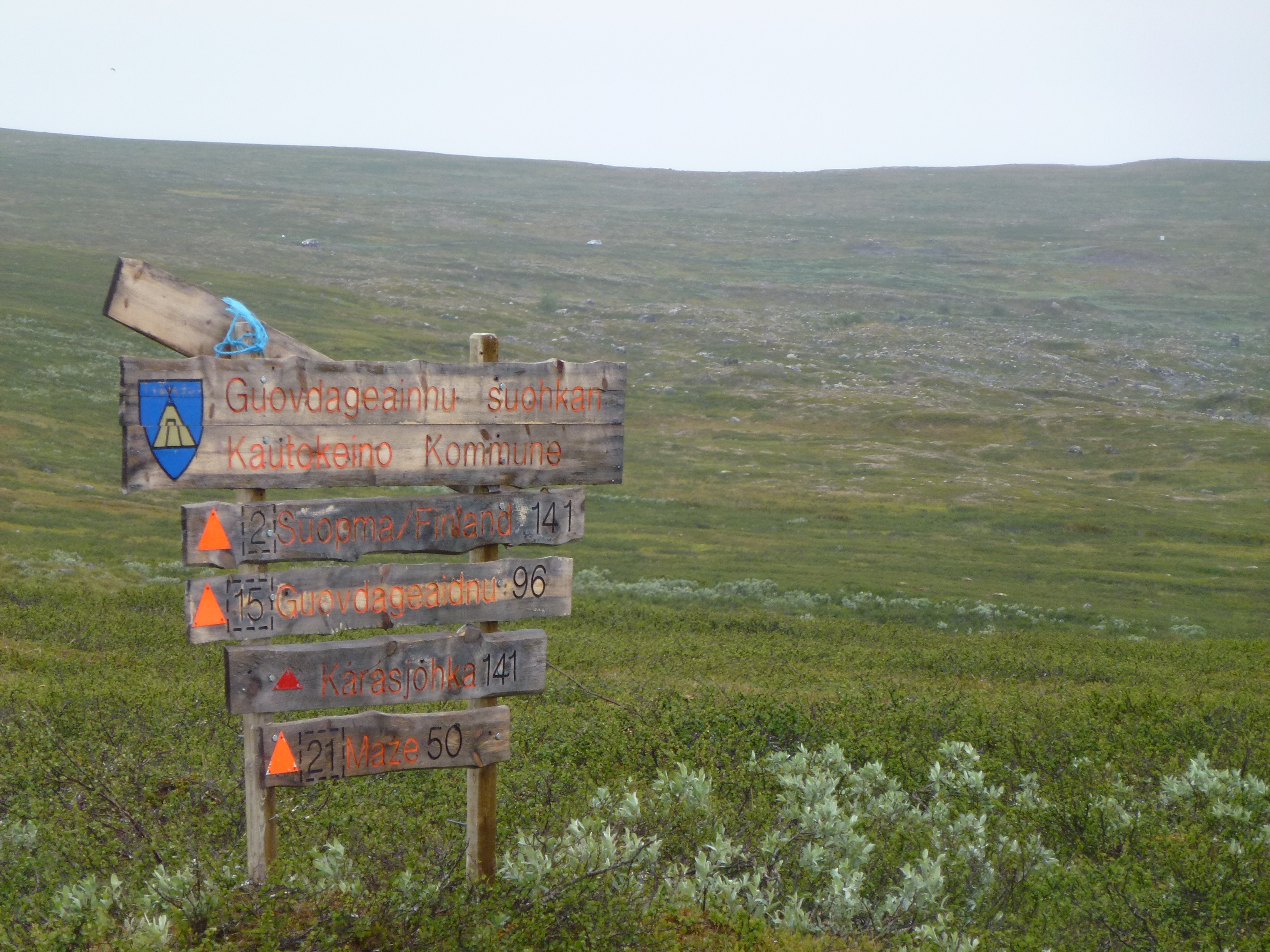 Etape  16 :   Enontekio (Finlande) - Skaidi (norvège)