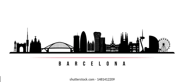Barcelona-city-skyline-horizontal-banner-260nw-1481412209