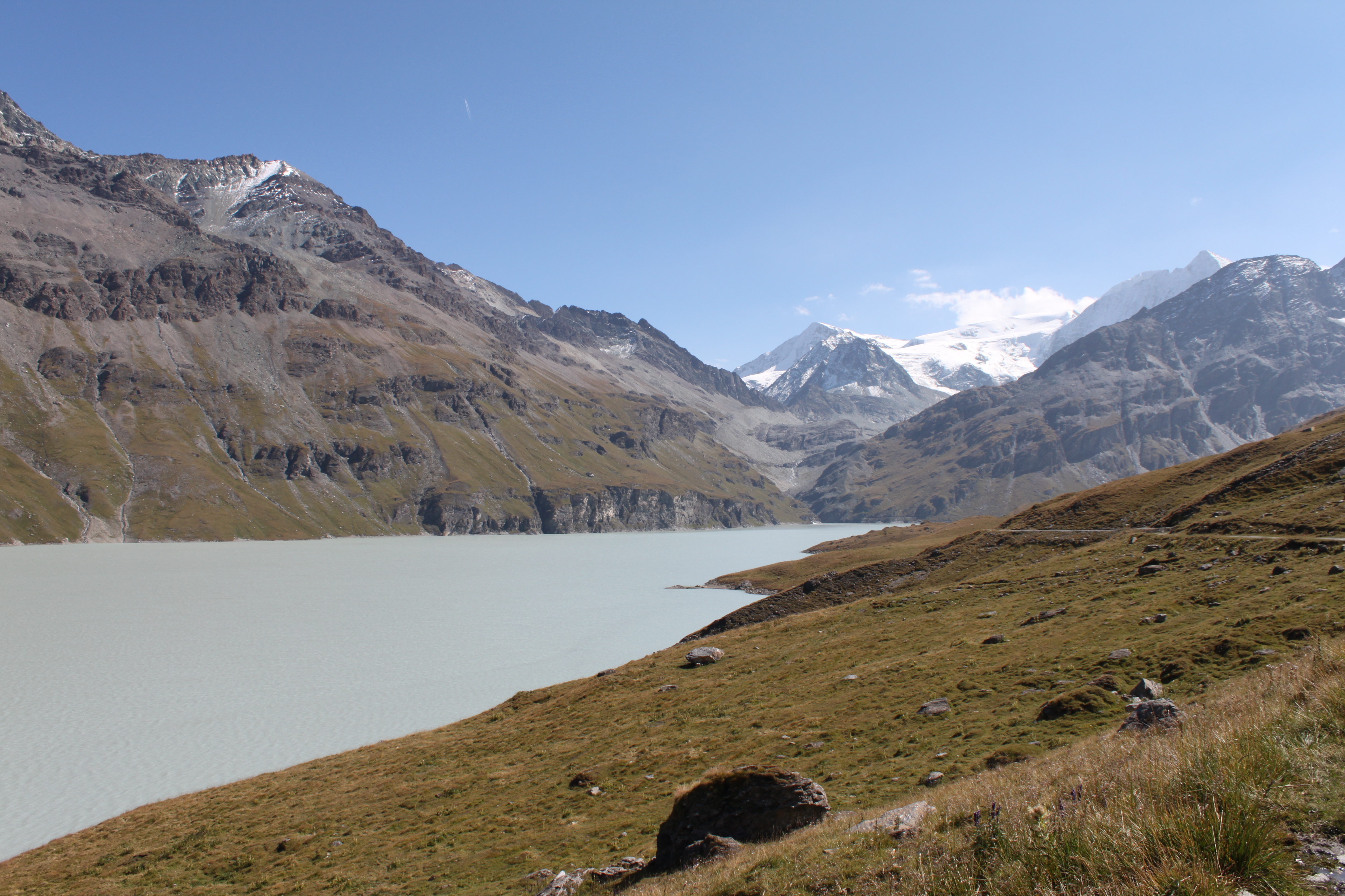 Vue du lac des Dix