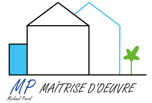Logo MP Maîtrise d'œuvre pour le site internet.