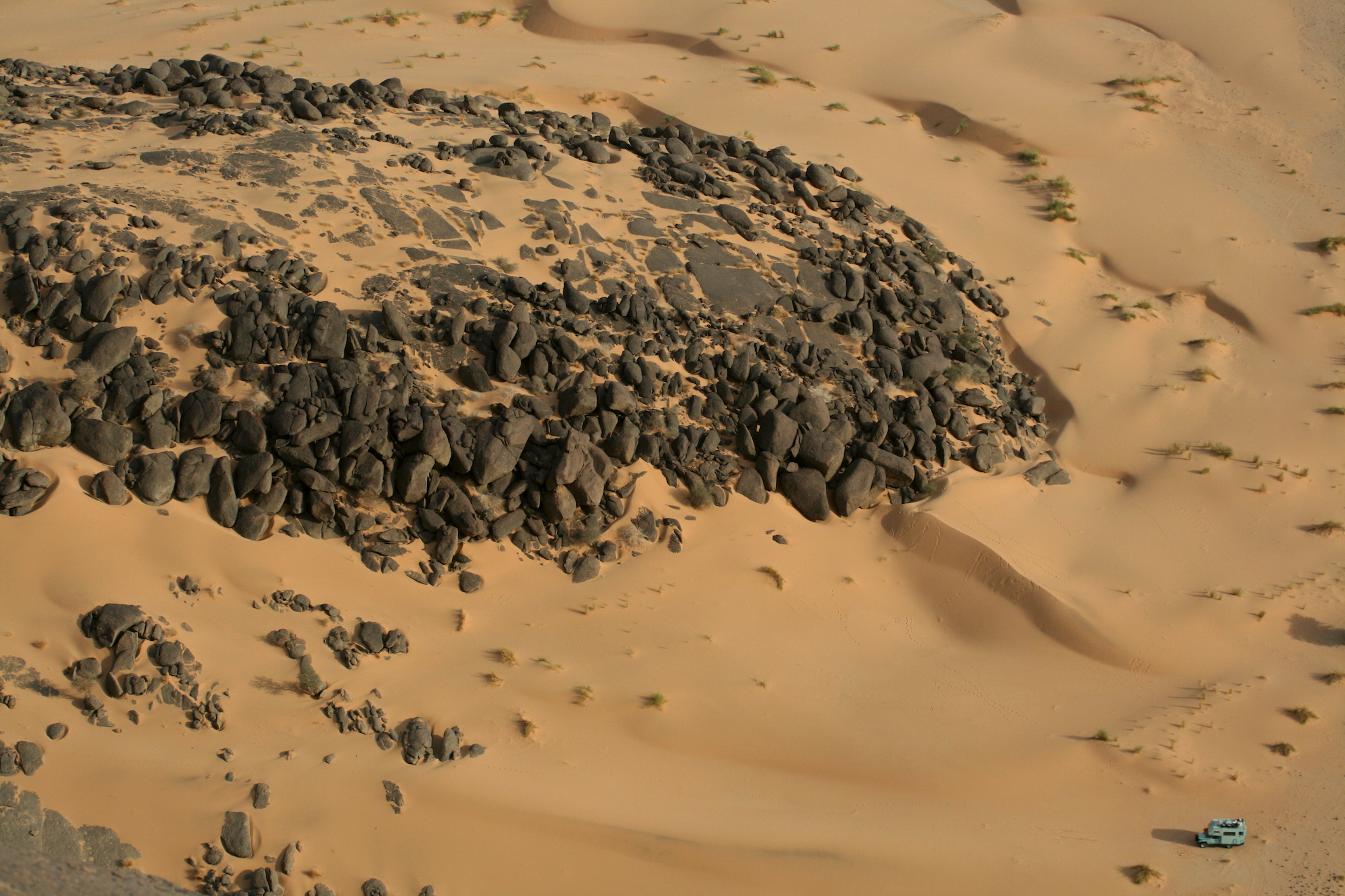 Ben amira sahara mauritanie de sert 2cv cyril et sylvie dunes paysage
