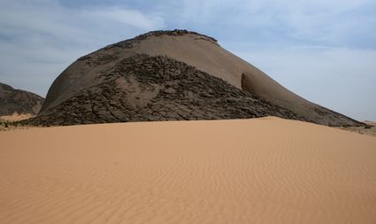Ben amira sahara mauritanie de sert 2cv cyril et sylvie dunes paysage 2