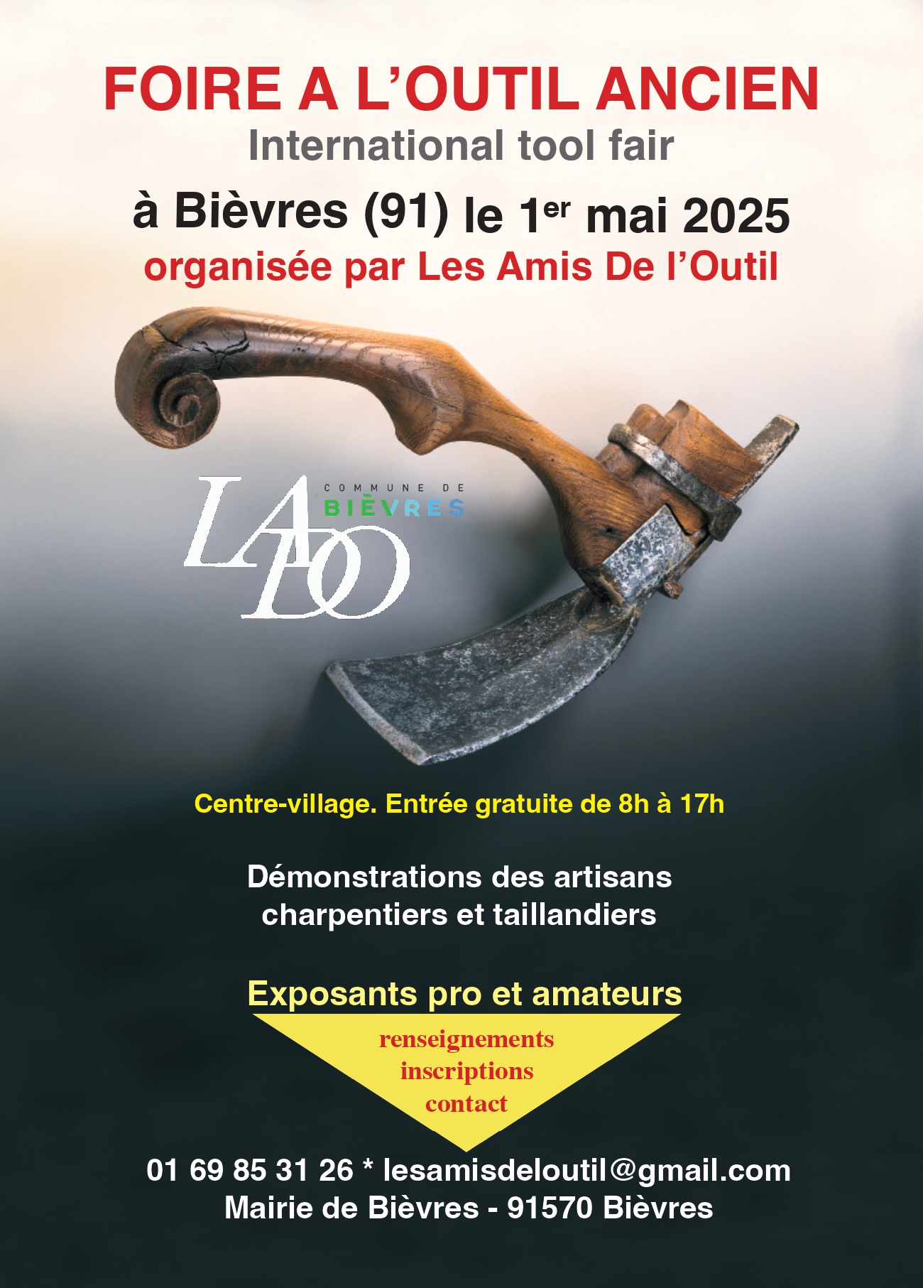 1er mai 2025 : l'Évènement de l'année pour les outils