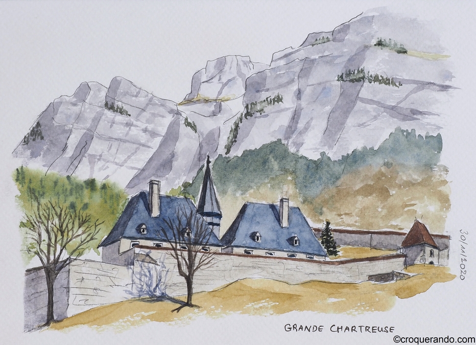 La Grande Chartreuse, maison-mère de l'ordre des Chartreux