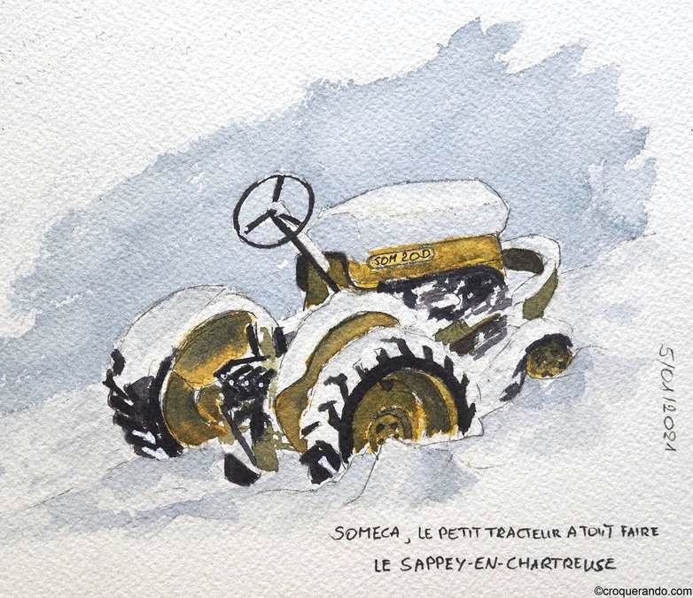 Le petit tracteur à tout faire...