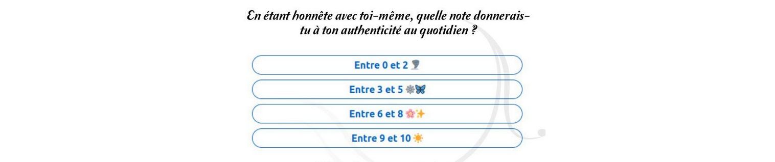 Estime ton authenticité !