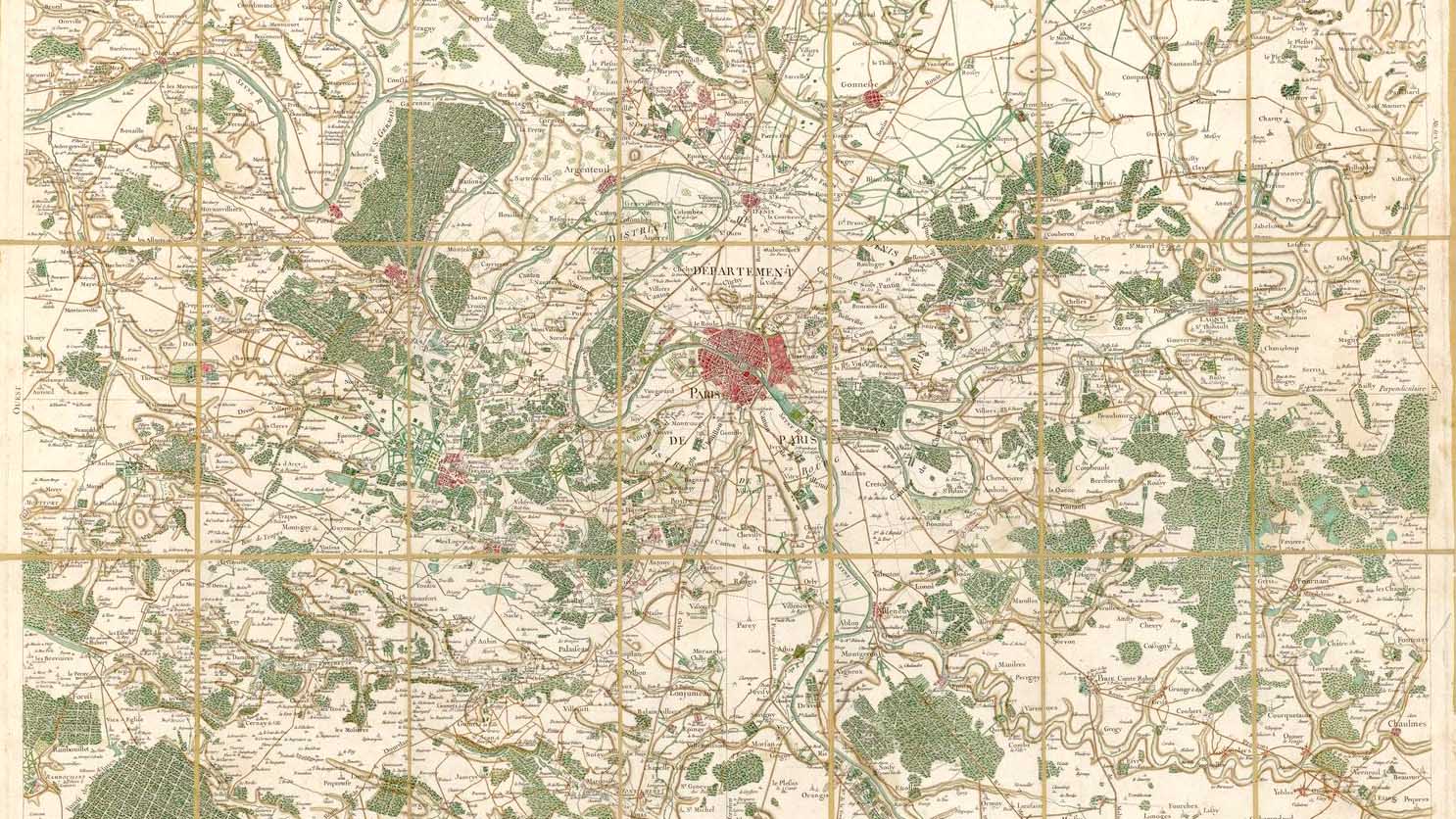 La carte de Cassini