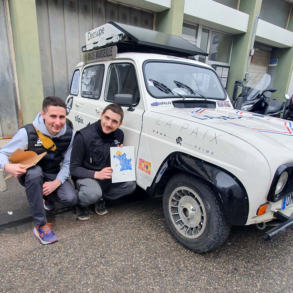 Quartalo au 4L Trophy : cartographier un itinéraire à travers les villes