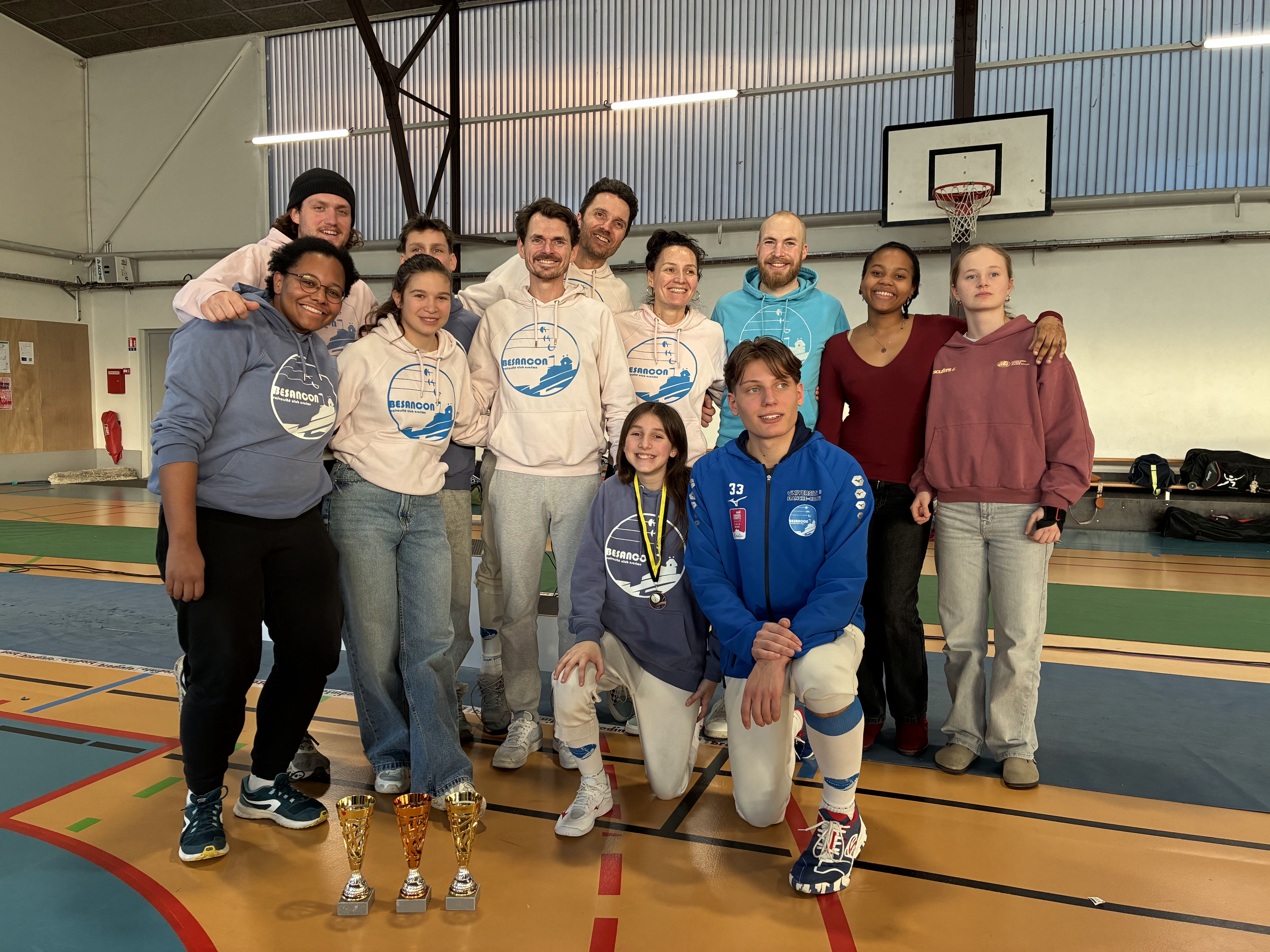 Soif de victoires au championnat de BFC pour nos sabreurs ! 