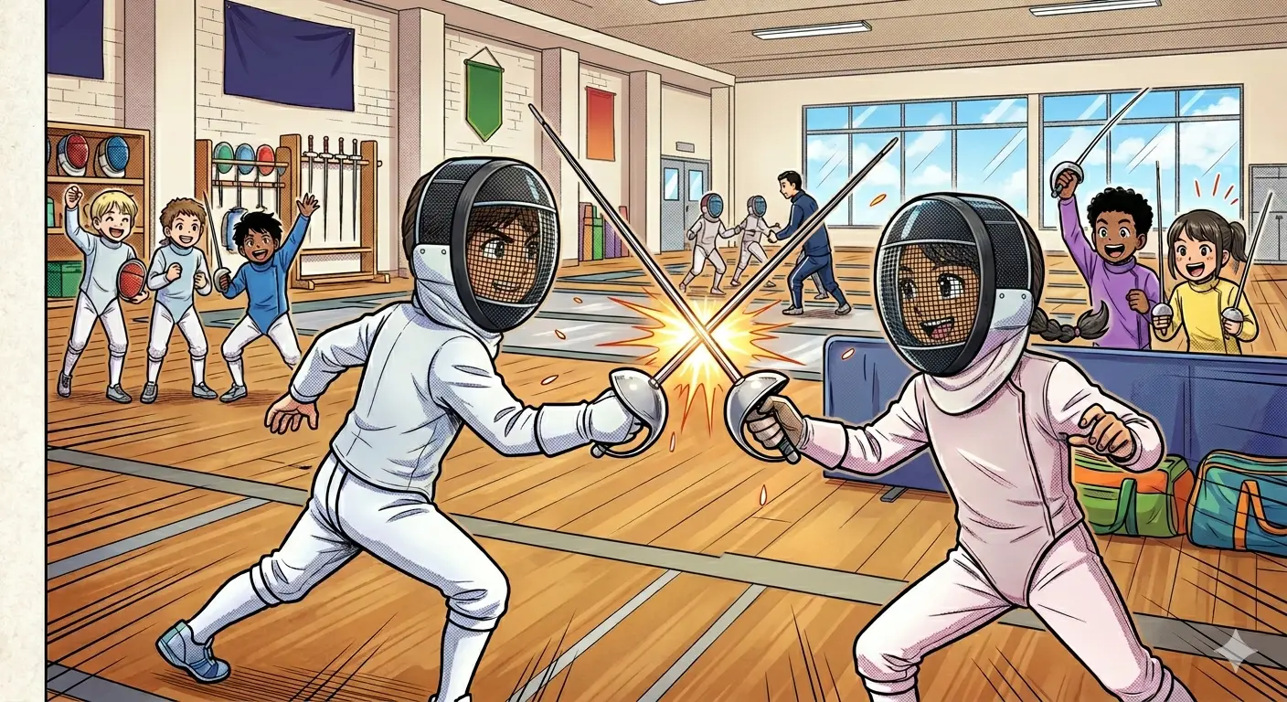 M9 & M11, l'escrime pour 7-8-9-10 ans