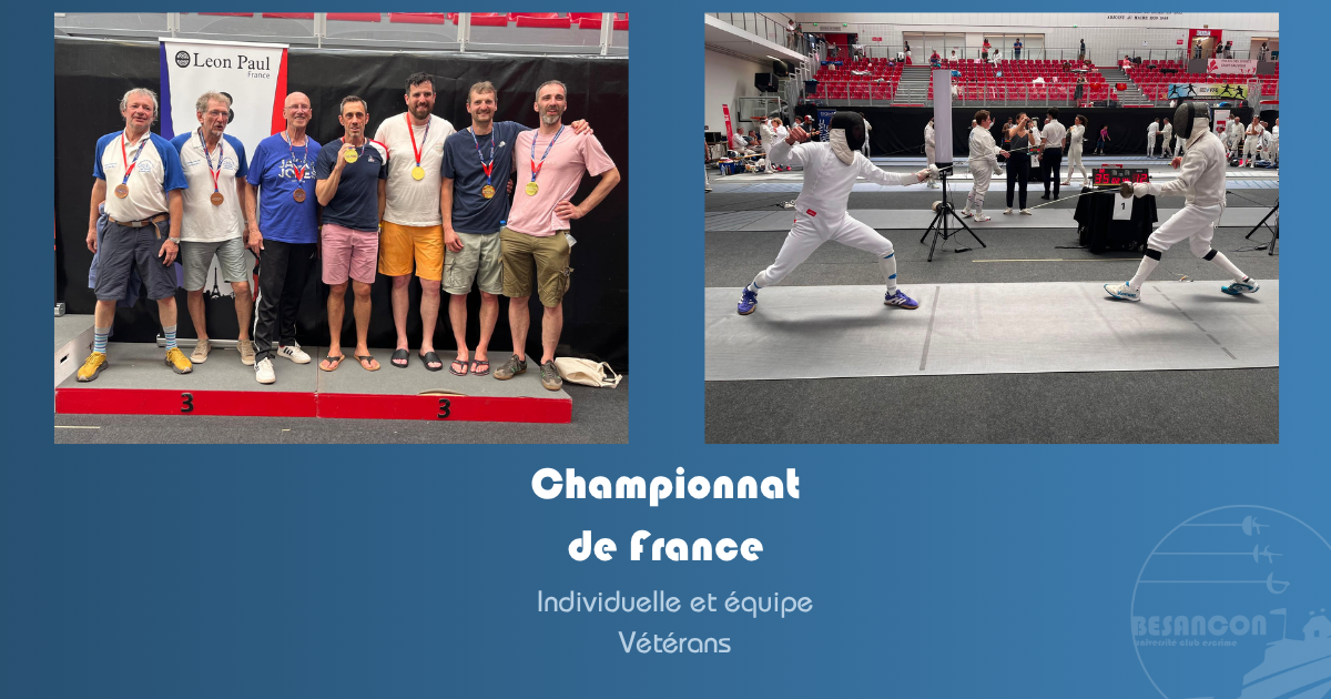 Le BUC Escrime au sommet du podium !